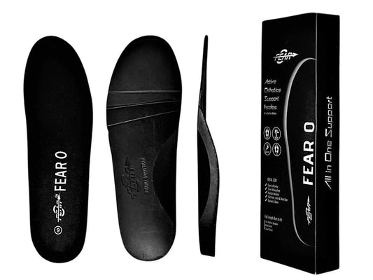 Orthopedic High Arch Support Insoles with Shock Absorption for Men and Women