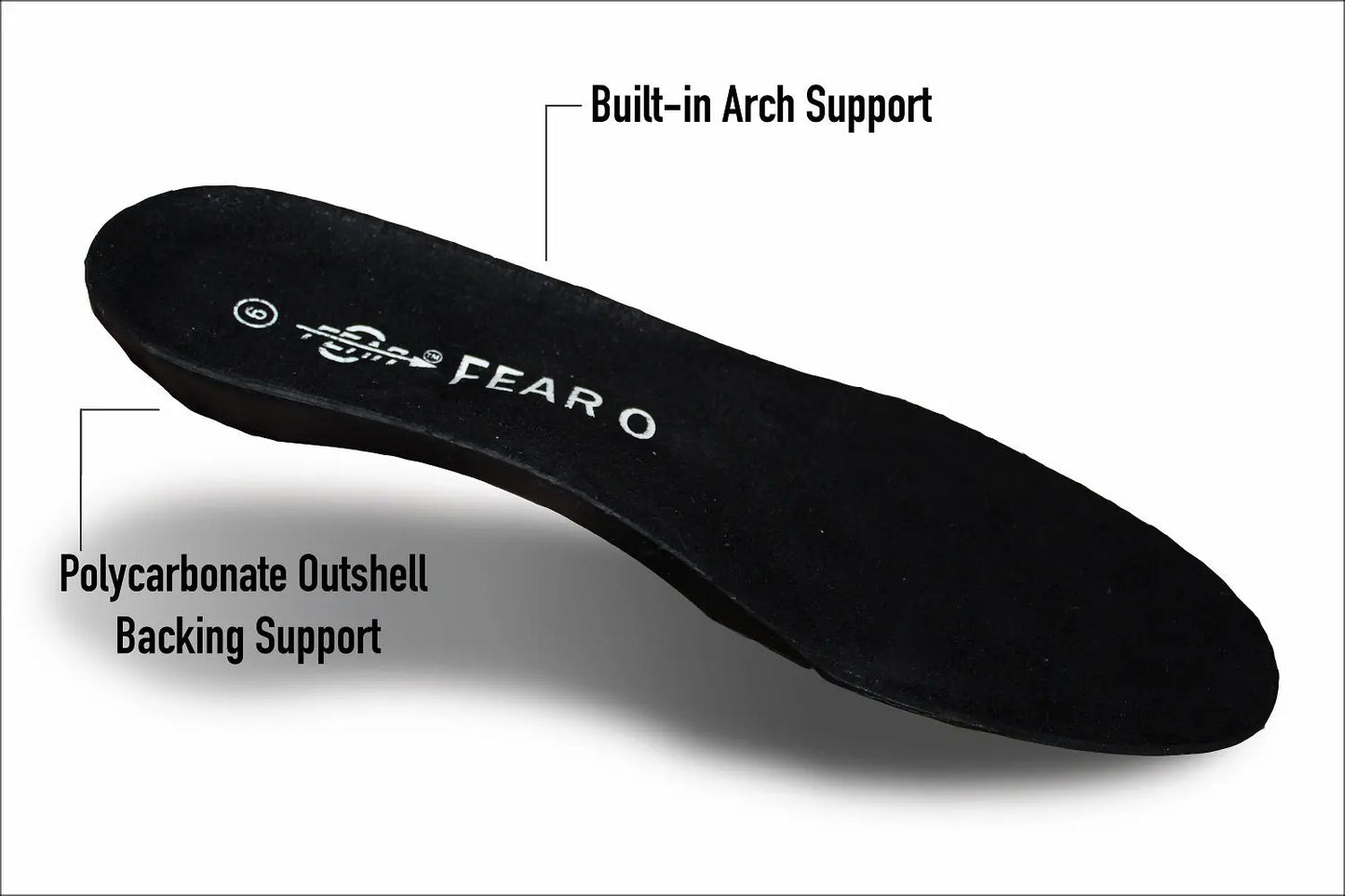 Orthopedic High Arch Support Insoles with Shock Absorption for Men and Women