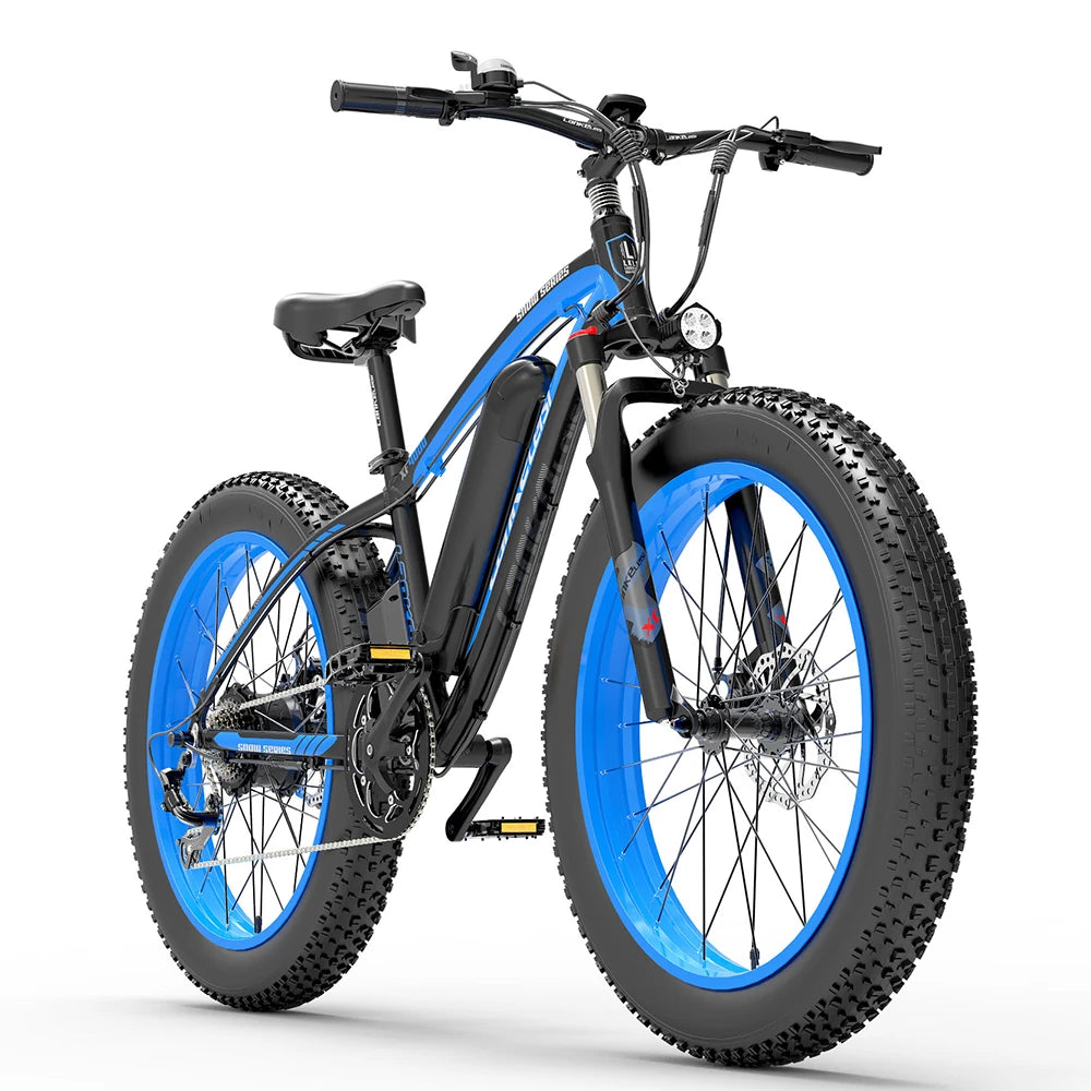 [USA Direct]  XF4000 16Ah 48V 1000W Electric Bicycle 26*4.0 Inches Fat Tires 110Km Mileage Range Max Load 200Kg